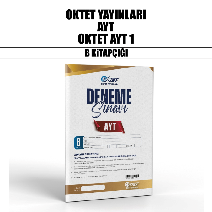 OKTET YAYIN YKS AYT SNV 1-B - 25-26